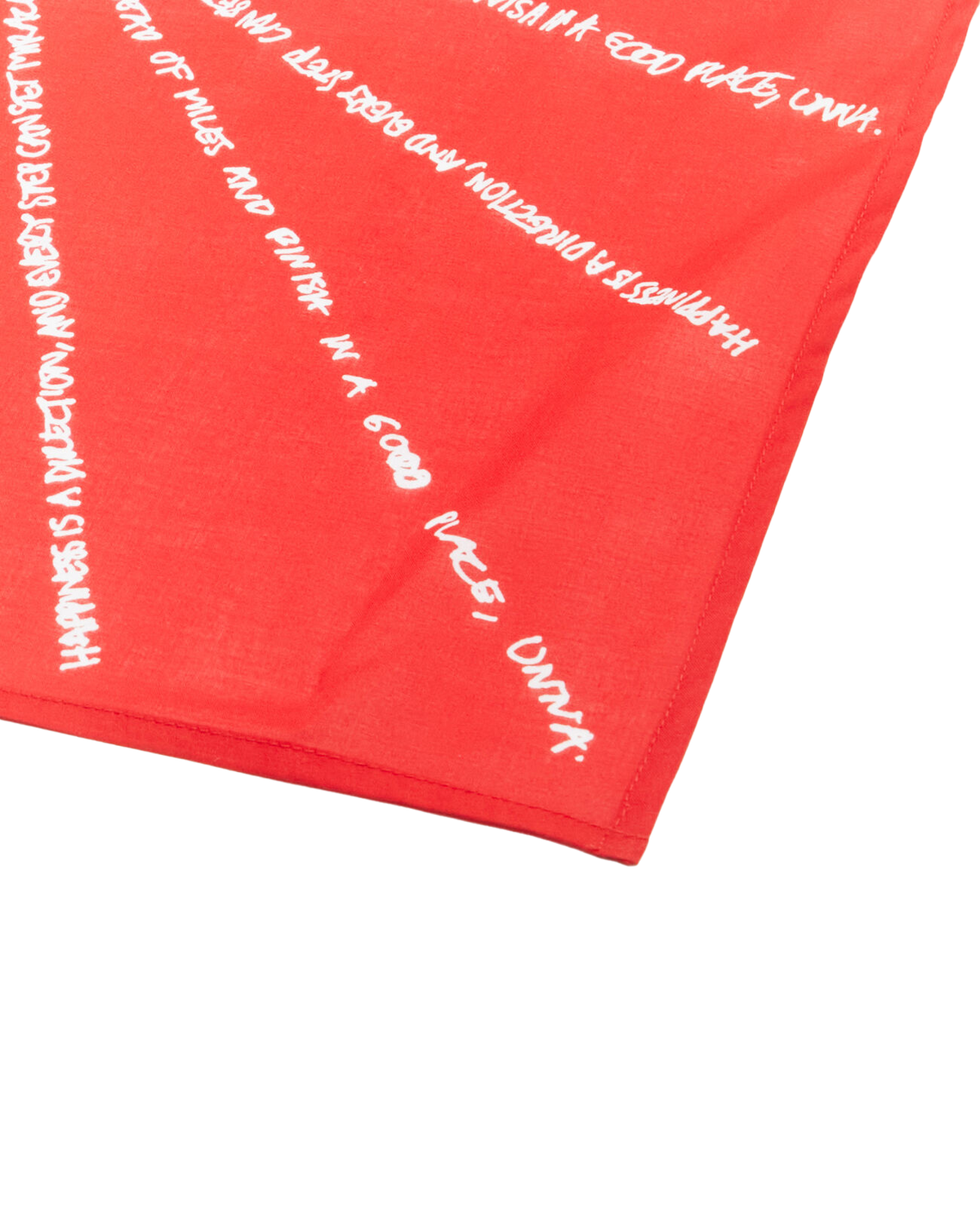 Mantra Scarf Red by UNNA