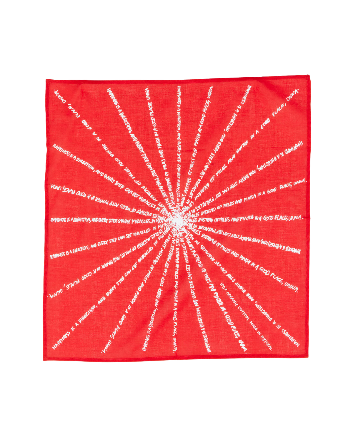 Mantra Scarf Red by UNNA
