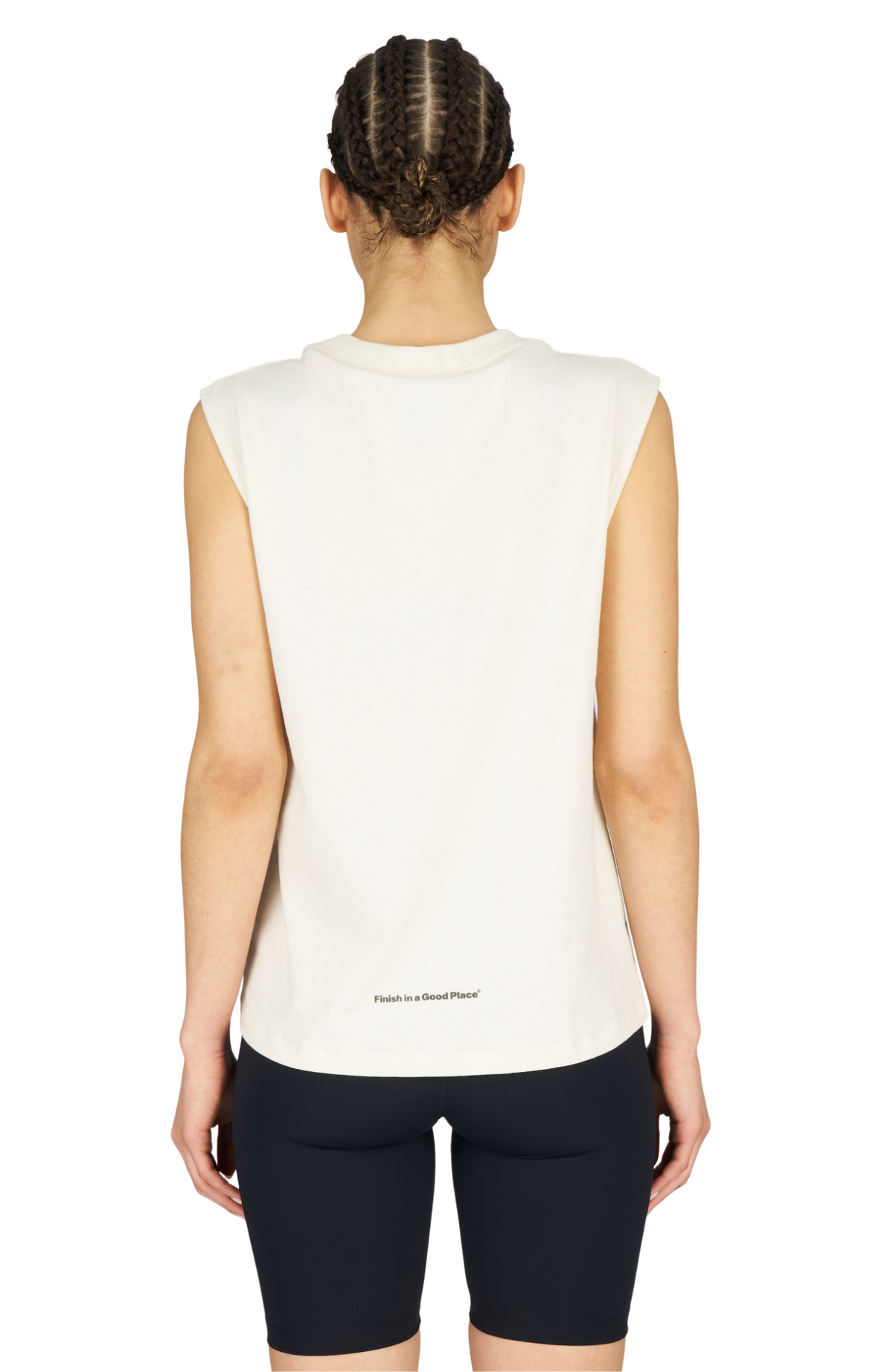 Women's Flex Tank in Vanilla White by UNNA