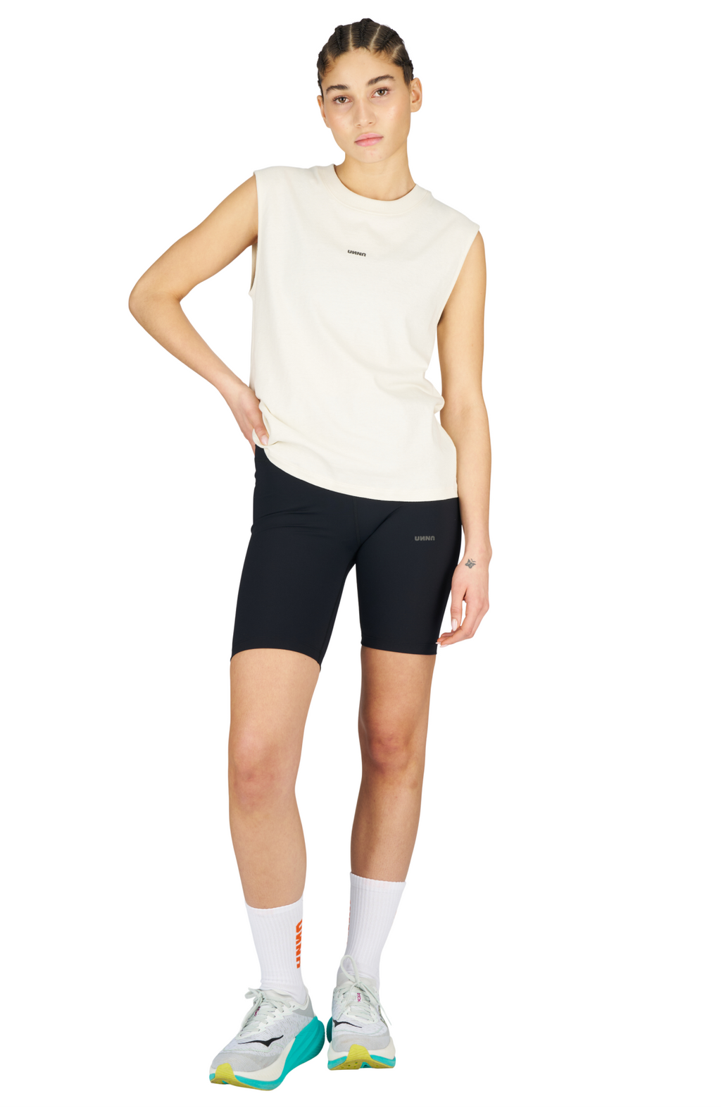 Women's Flex Tank in Vanilla White by UNNA