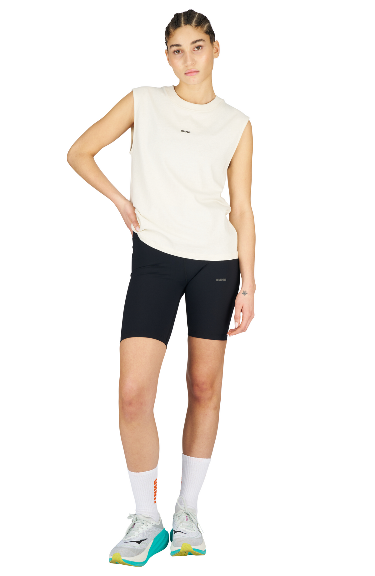 Women's Flex Tank in Vanilla White by UNNA