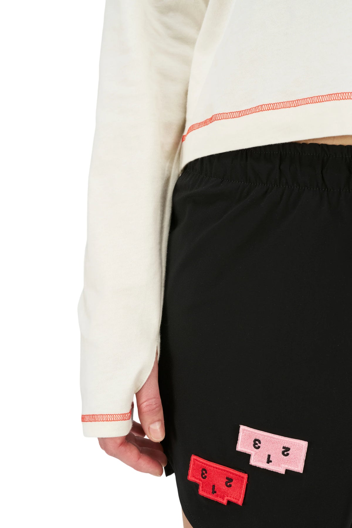 Women's Jogging 4 Fun Long Sleeve in Vanilla White by UNNA
