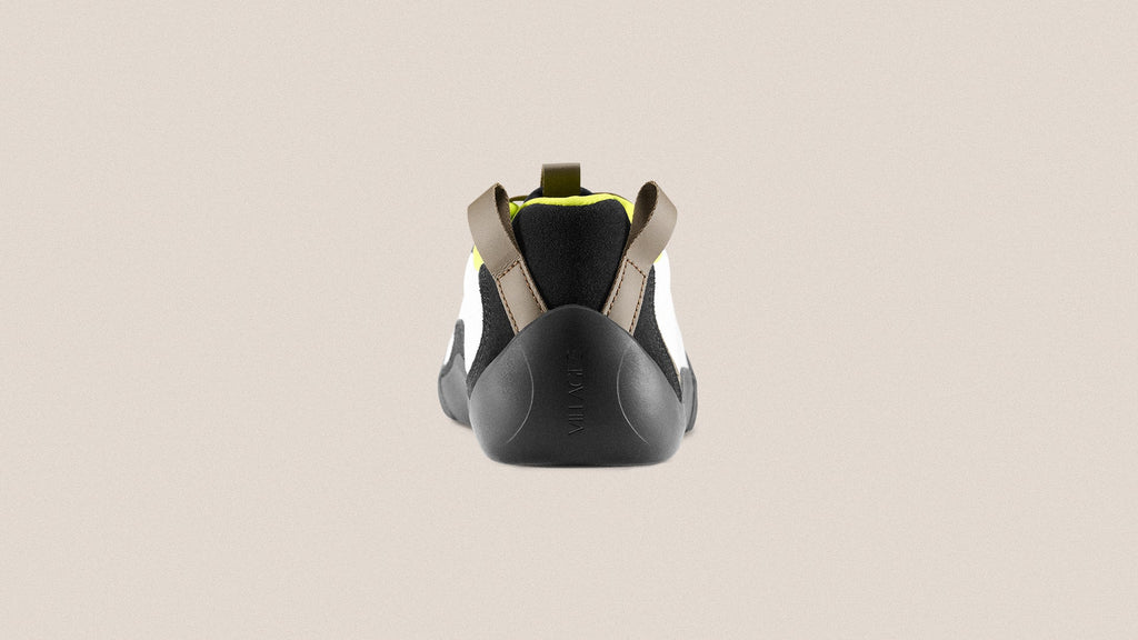 Village 2PM skate shoe in White Lime