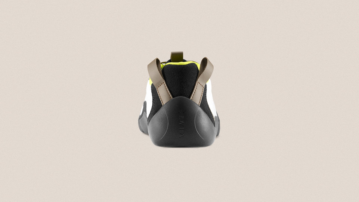 Village 2PM skate shoe in White Lime