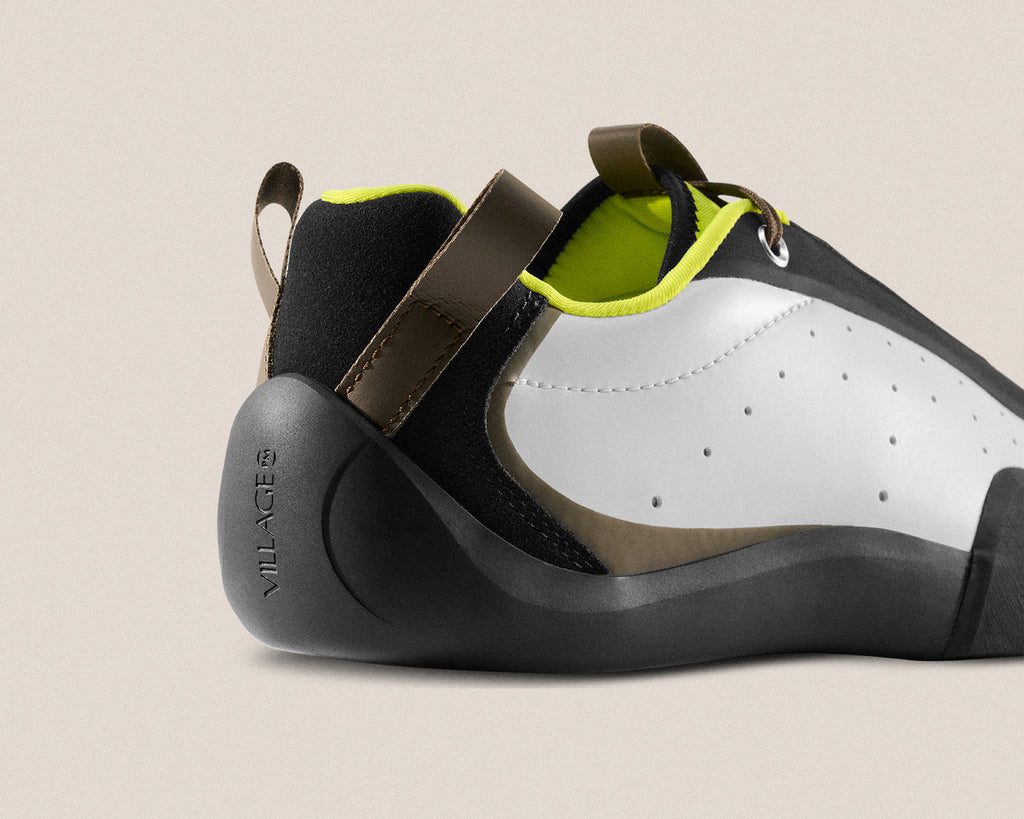 Village 2PM skate shoe in White Lime