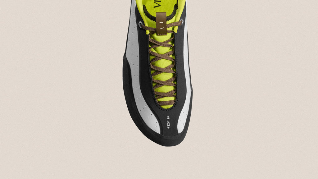 Village 2PM skate shoe in White Lime